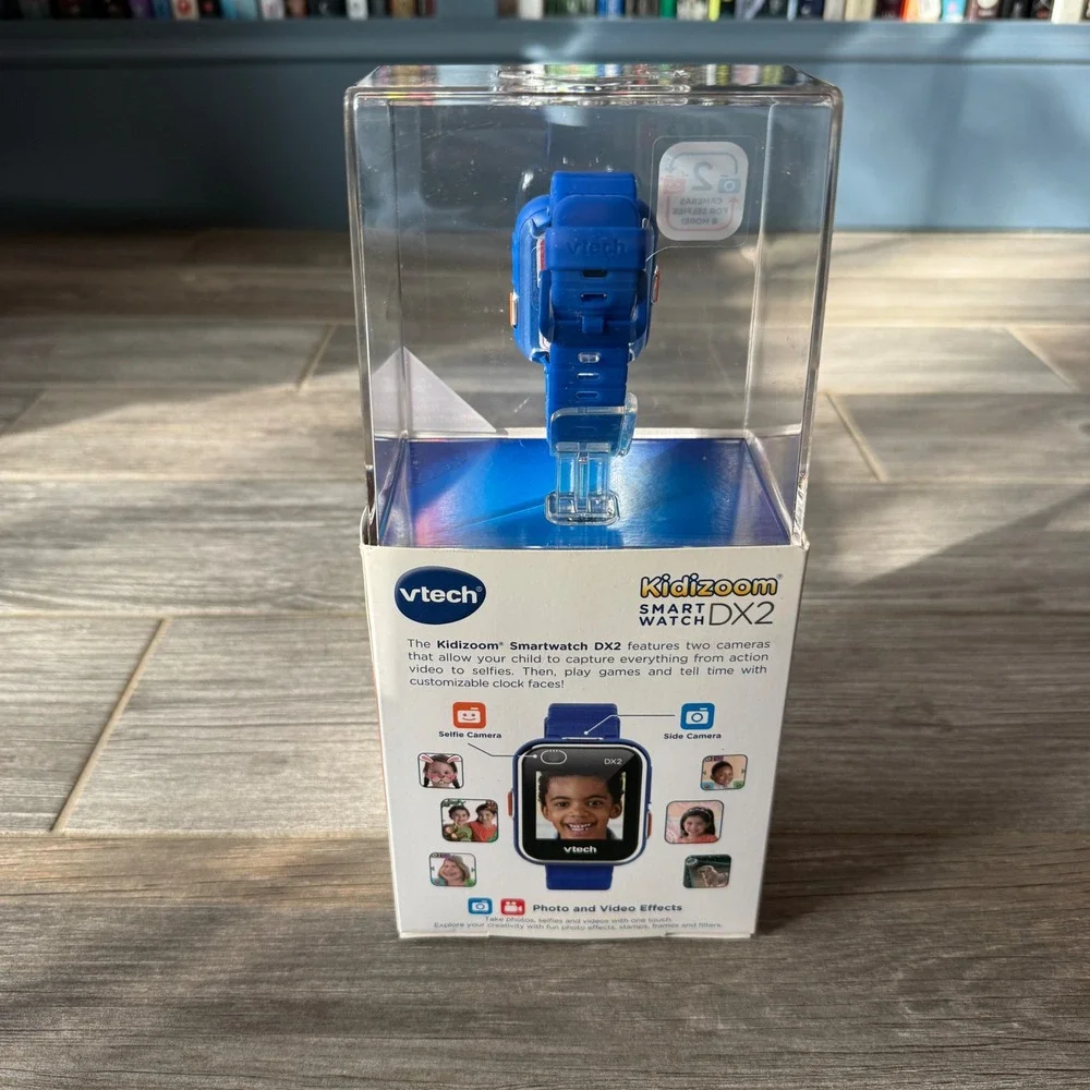 NEW VTech Kidizoom Smart Watch DX2 Kids‎ Blue Dual Cameras Factory Sealed